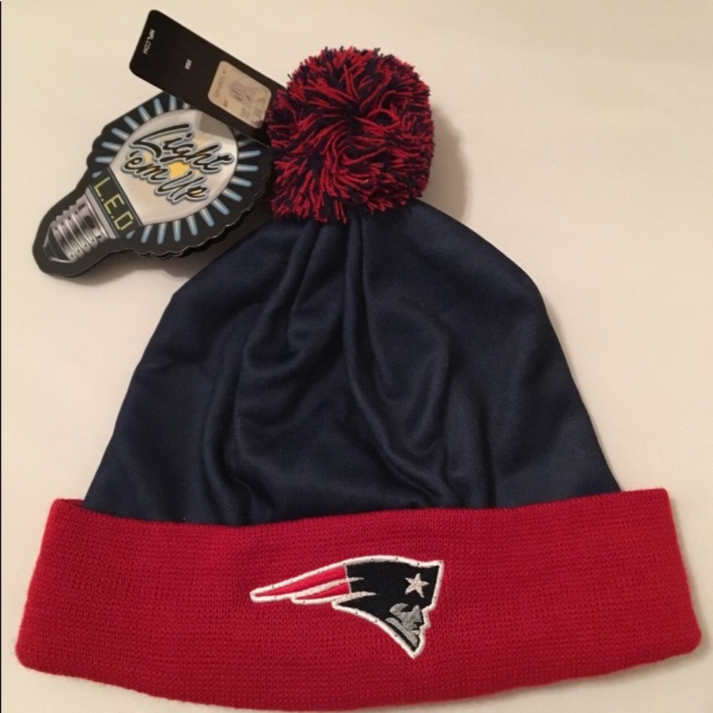 New England patriots light up Beanie Nwt